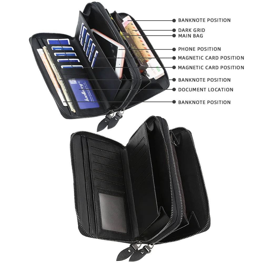 Executive Long Zip Wallet