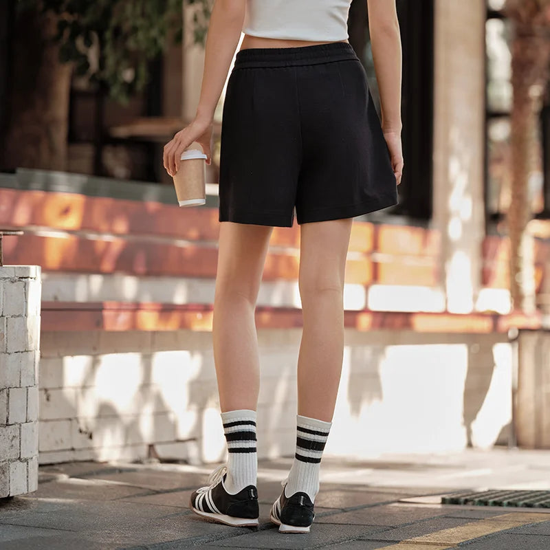 Women's Casual Embroidered Loose Shorts