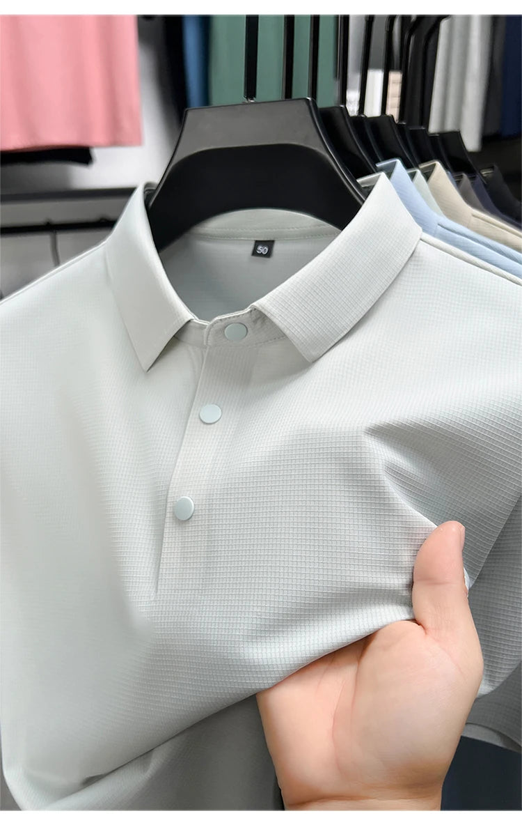 Men Premium Jacquard Polo T-Shirt