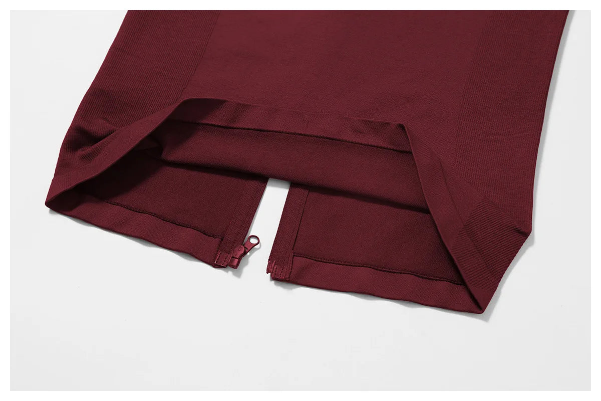 Seamless Women's Long Sleeve Yoga Jacket – Windproof Running Sports Top