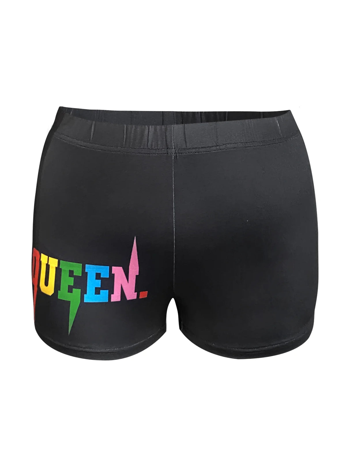 طقم شورت مطبوع عليه حروف بمقاسات كبيرة