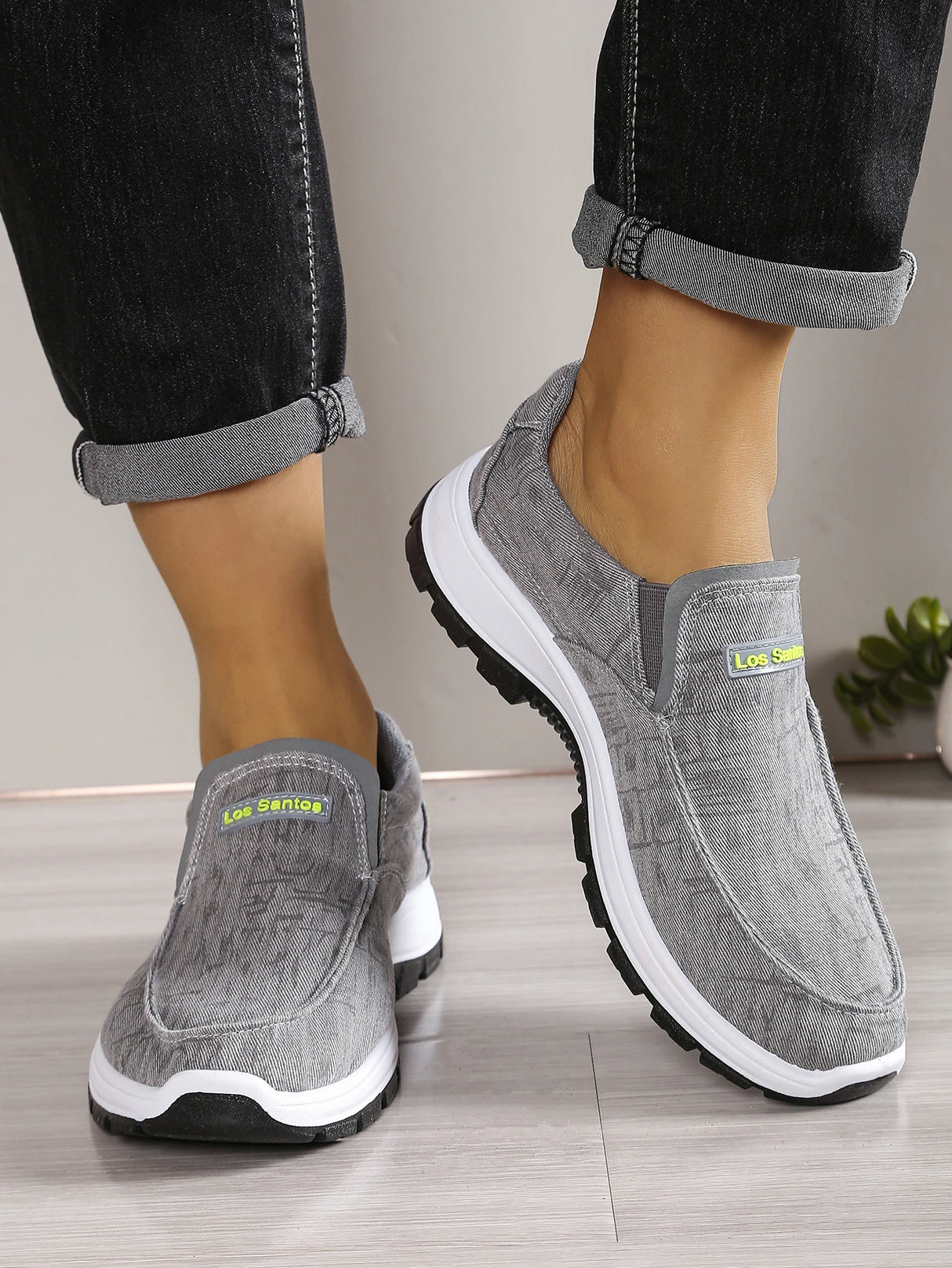 Men Fabric Casual Canvas Sneakers