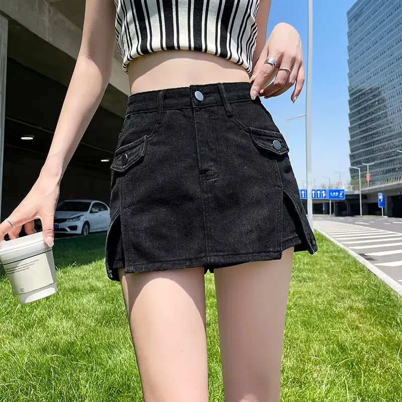 HotFitPlus™ – Slim A-Line Skirt (Large Size, Summer Harajuku Skirt)