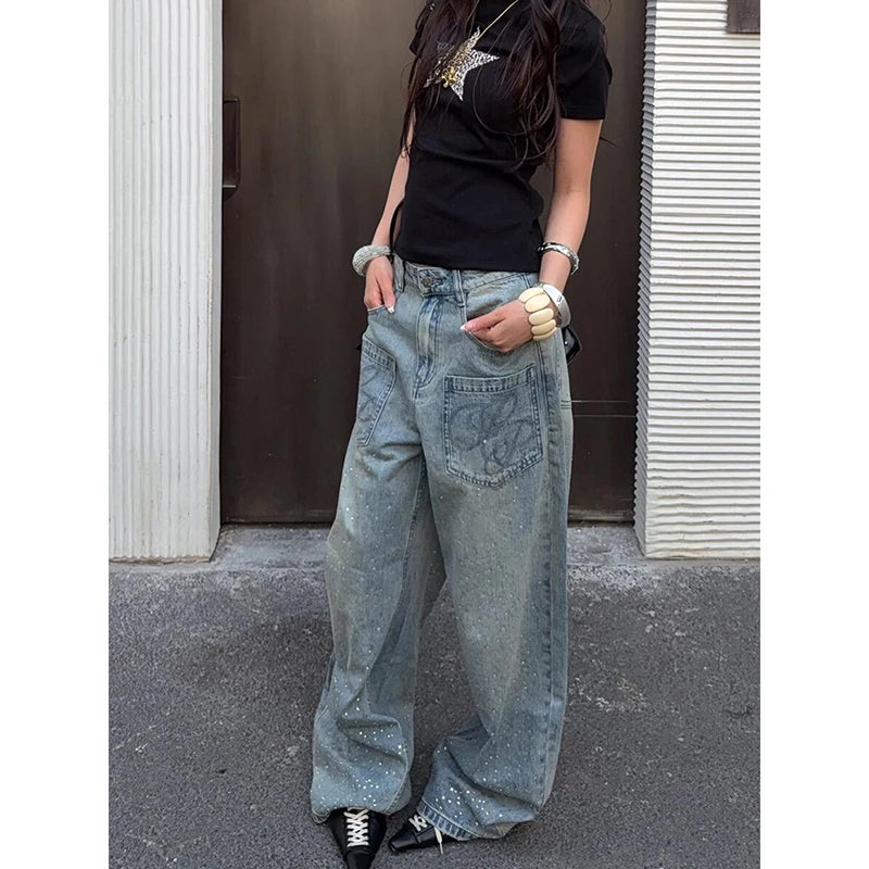Autumn Harajuku Aesthetic Cargo Jeans