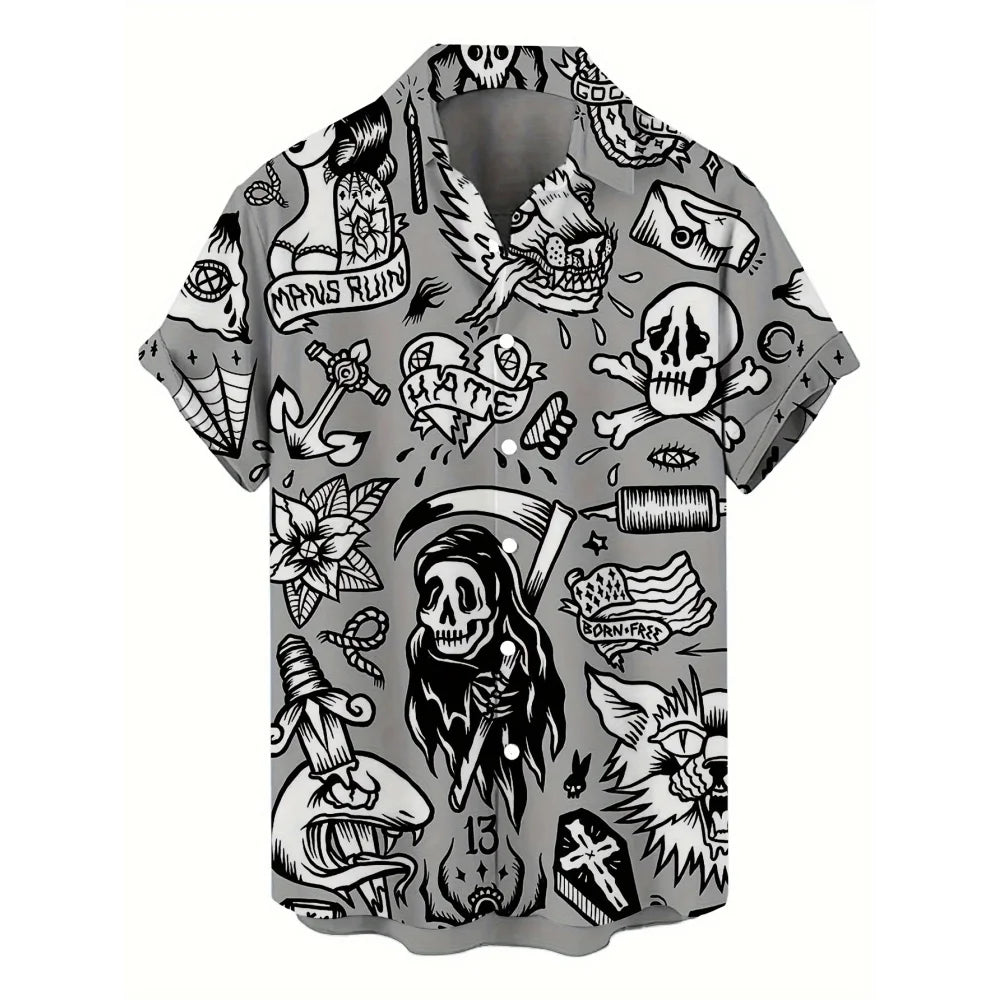 Shadow Skull Resort Shirt