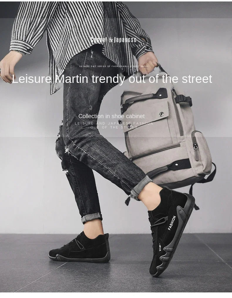 أحذية الكاحل غير القابلة للانزلاق للرجال