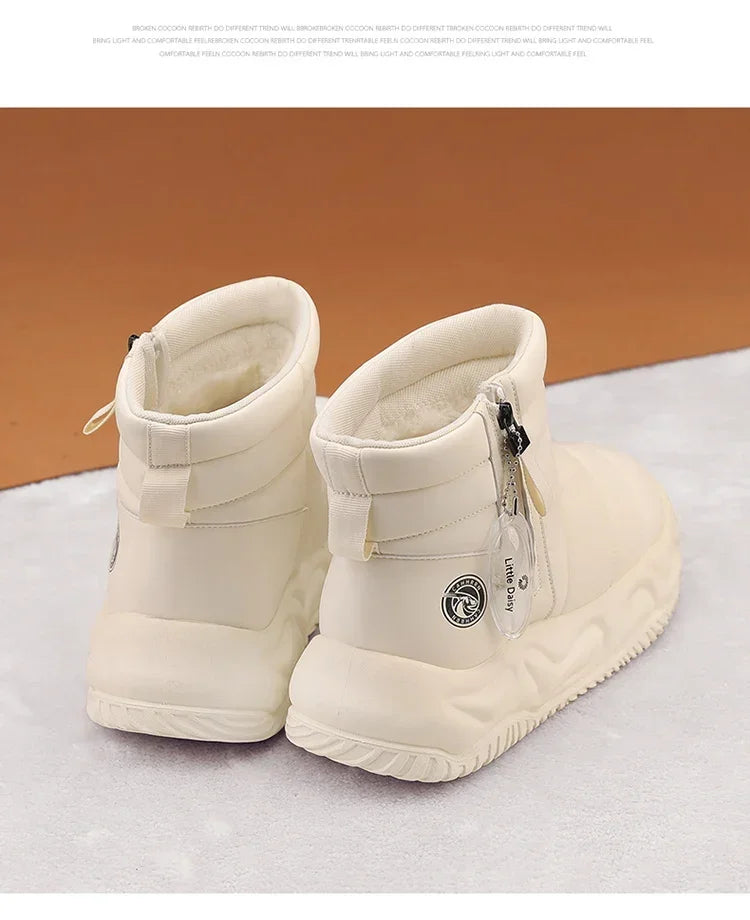 أحذية مطاطية قصيرة مقاومة للماء للنساء