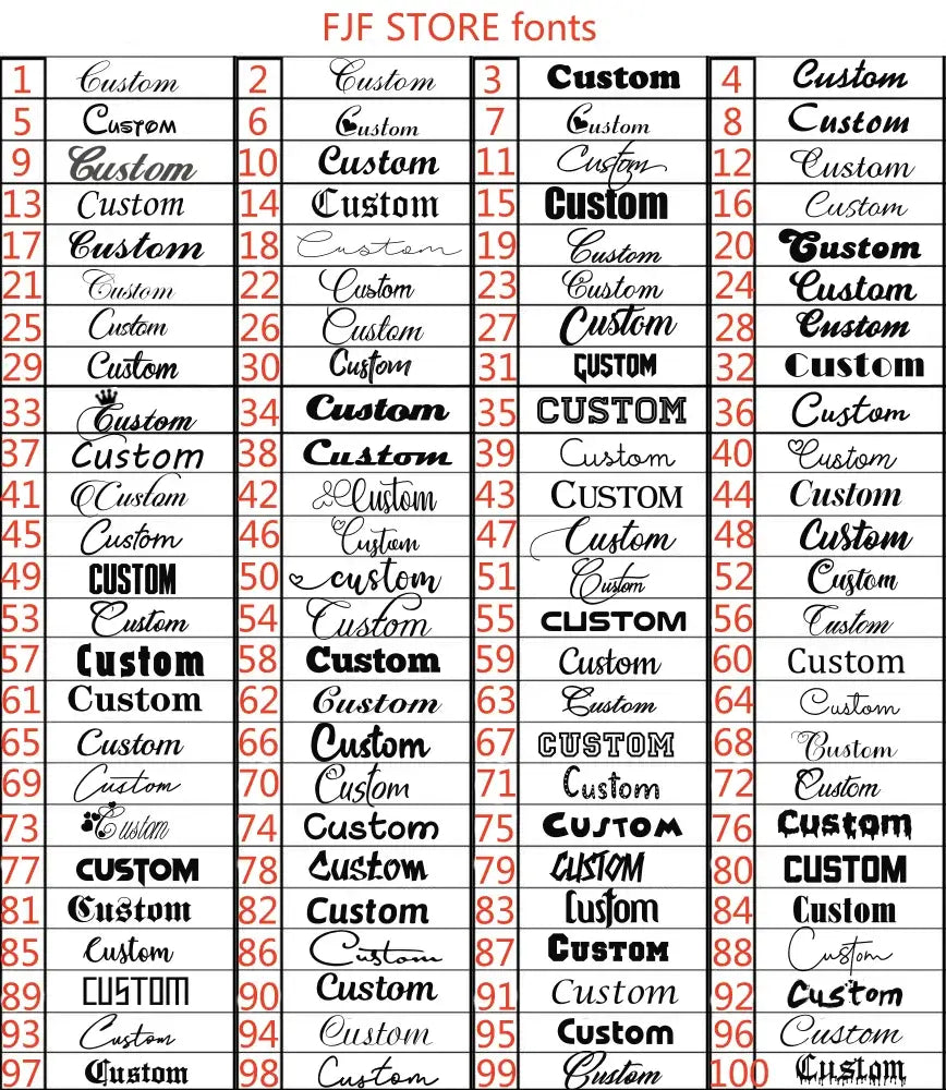 Custom Name Necklaces Pendants