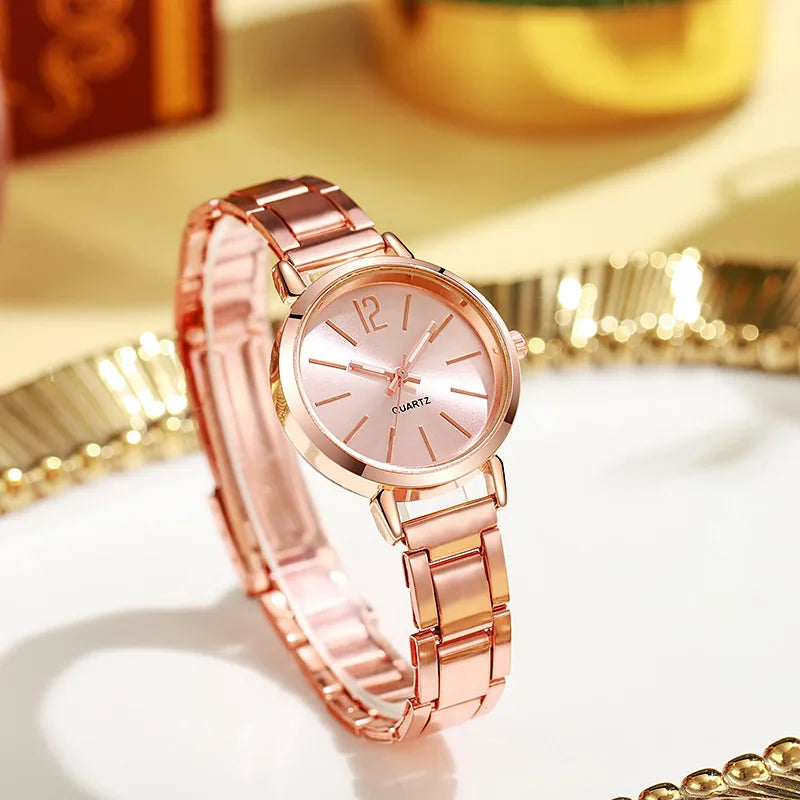 Luna Gold Bracelet Watch