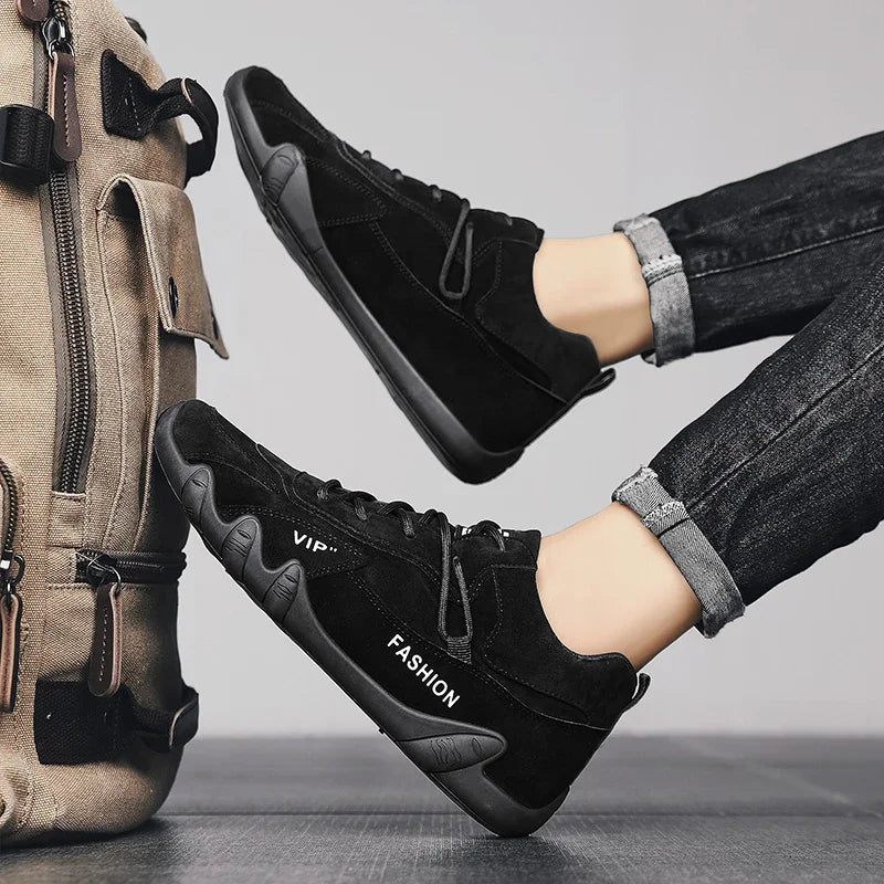 أحذية الكاحل غير القابلة للانزلاق للرجال