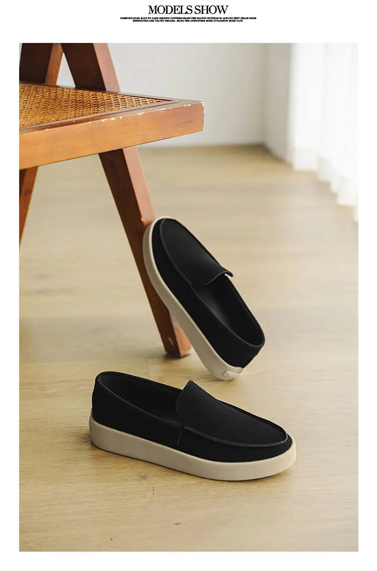 Men Suede Lightweight Driving Loafers