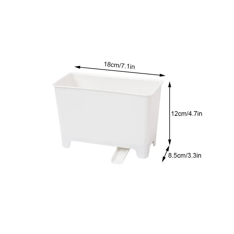 Sink Drain Garbage Bin Organizer