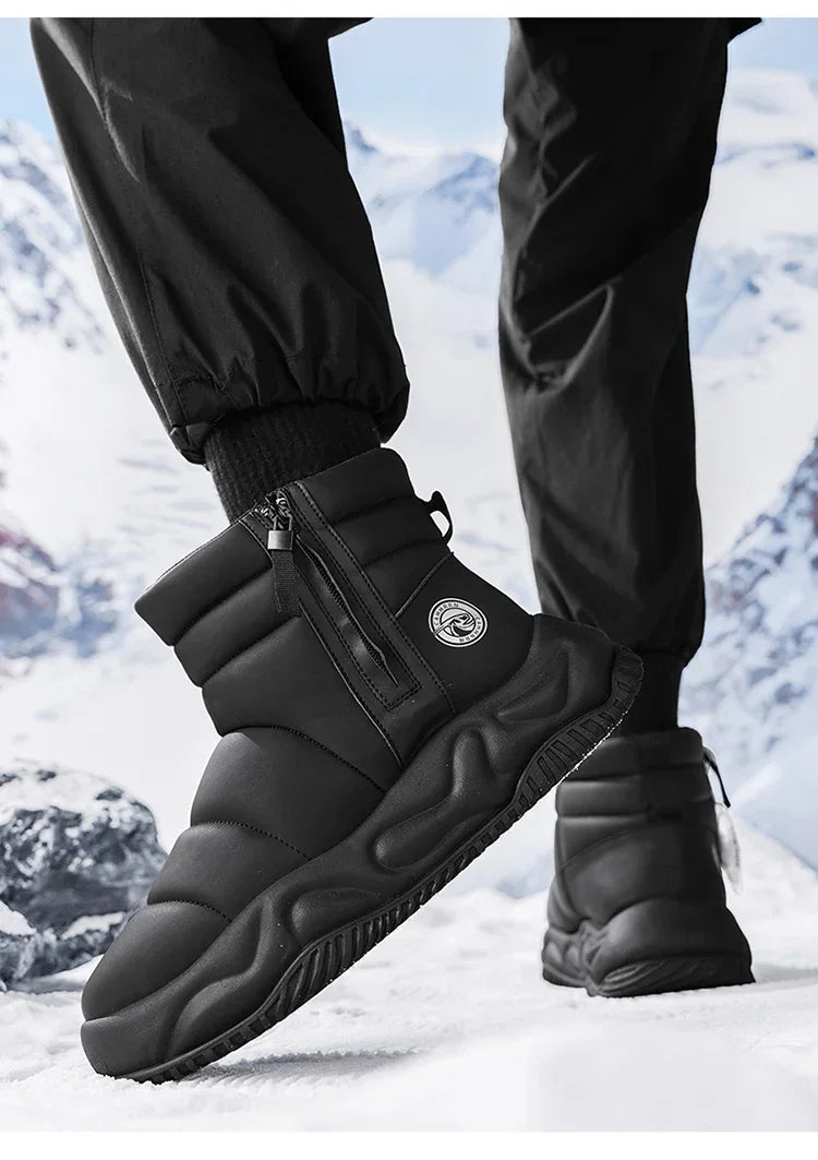 أحذية مطاطية قصيرة مقاومة للماء للنساء