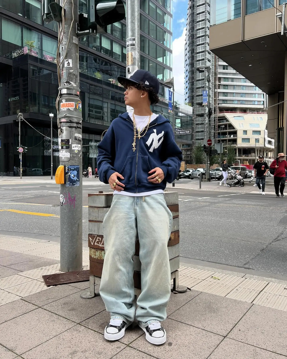 Women's Y2K Retro Letter Hoodie