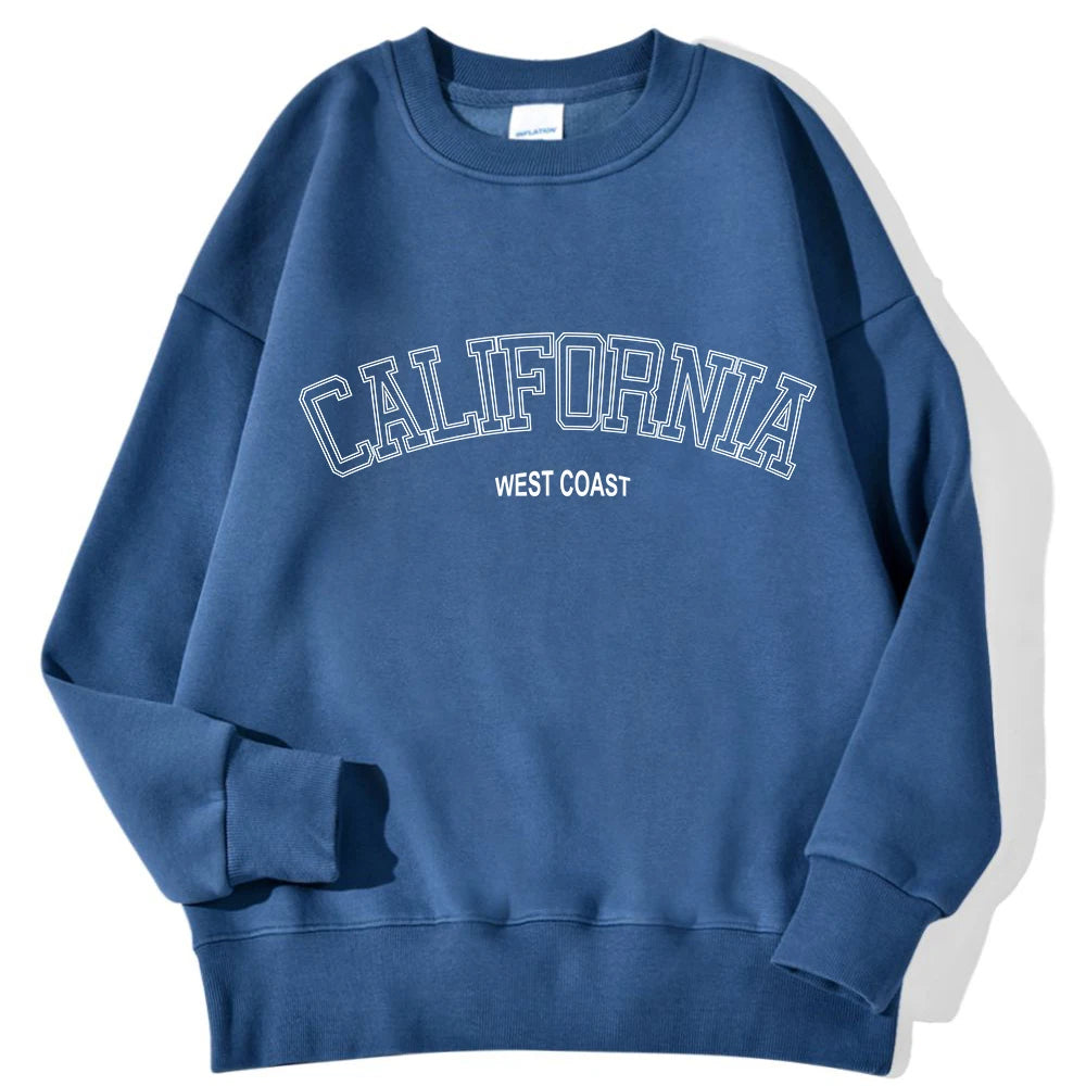 California Print Pullover