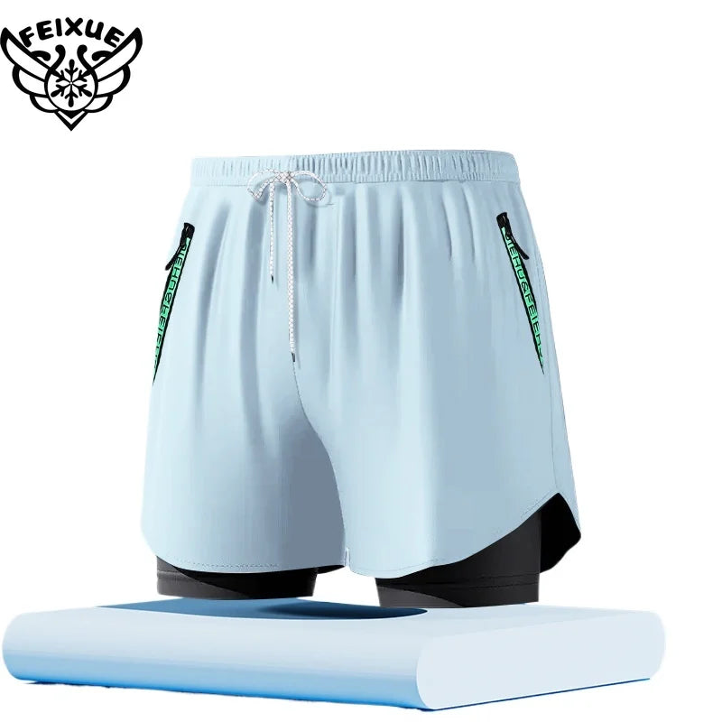 شورت سباحة رجالي للشاطئ بمقاسات كبيرة