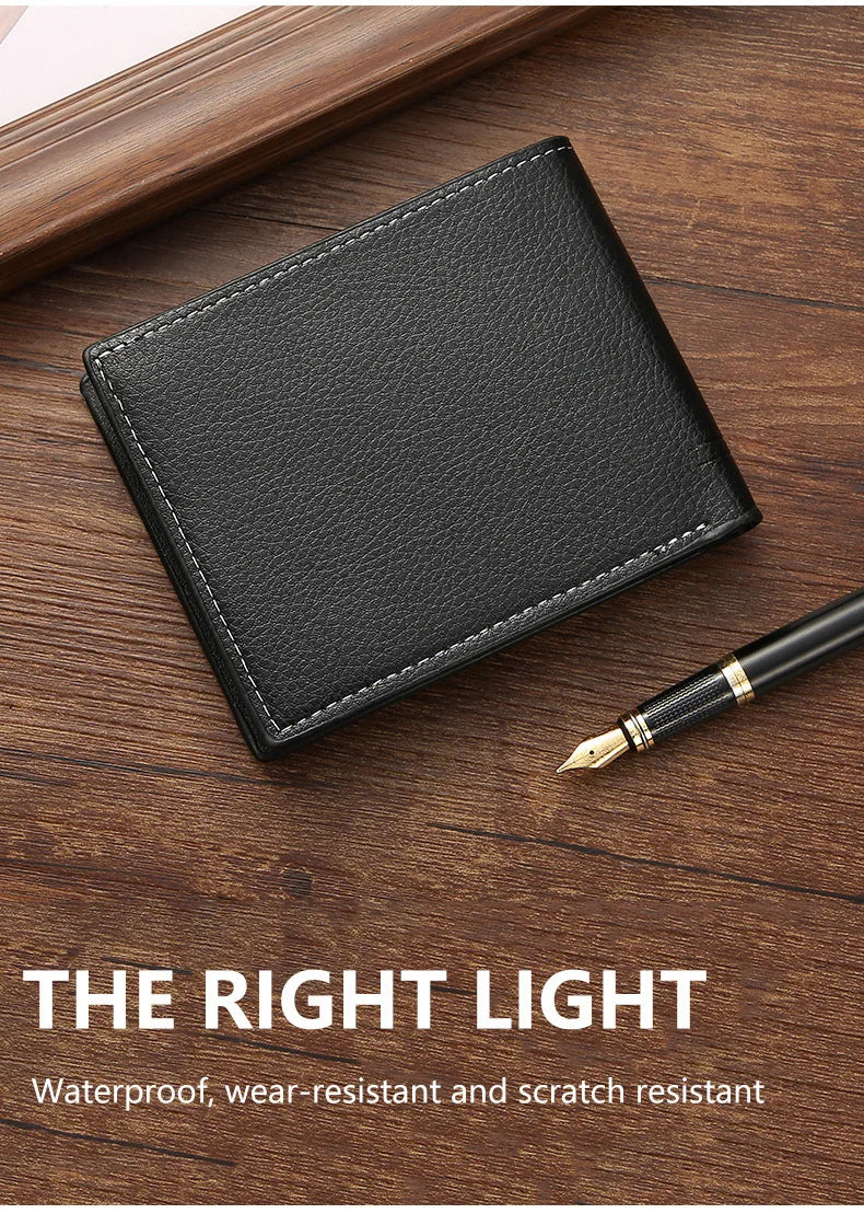 Slim Leather Wallet