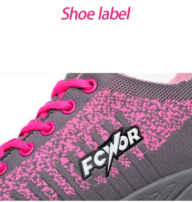 أحذية أمان نسائية خفيفة الوزن غير قابلة للانزلاق