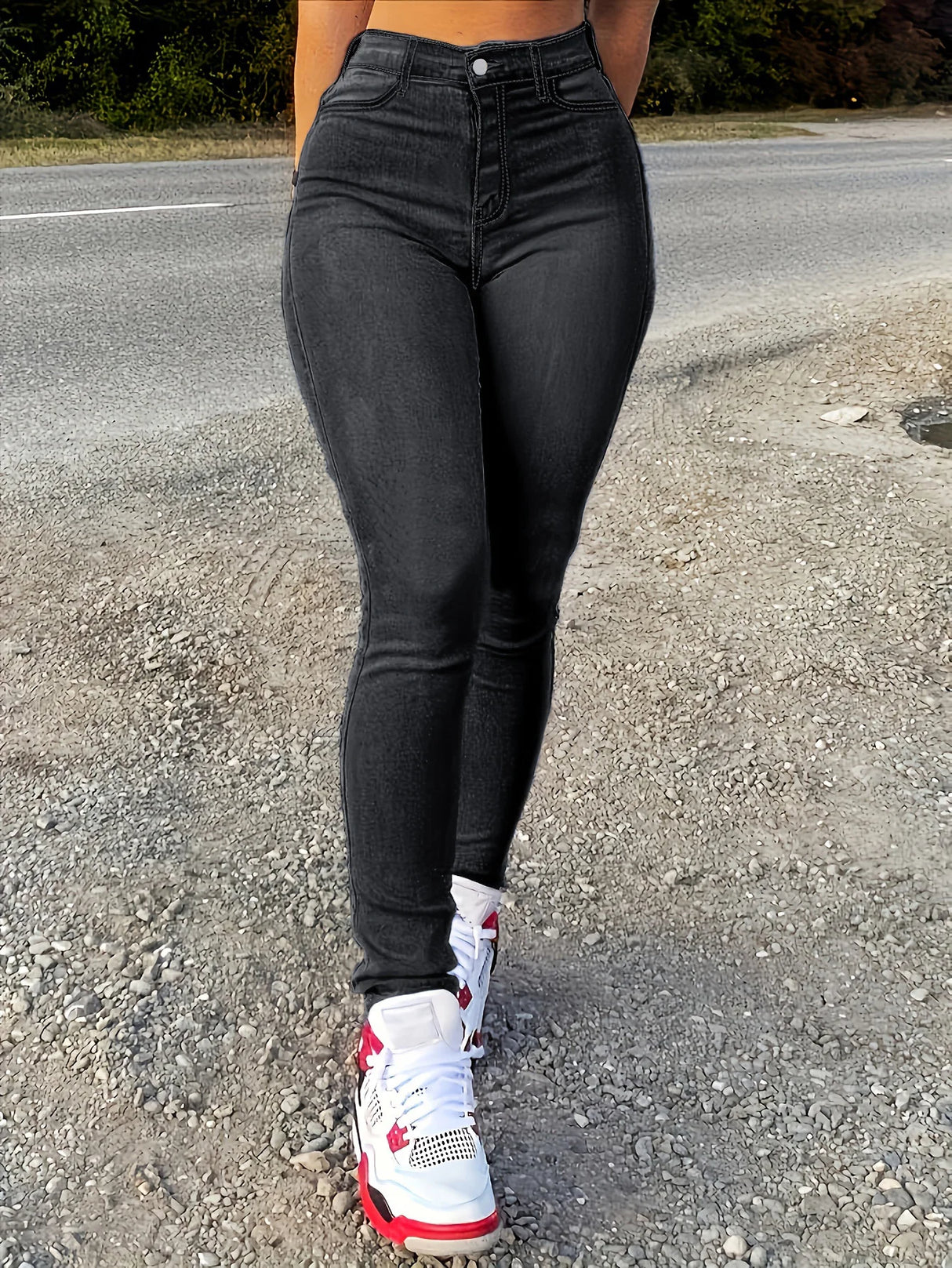 Women Slim Fit Wash Casual Jeans