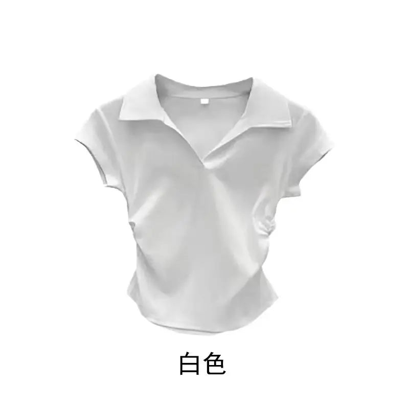 Luna Essential Crop Polo
