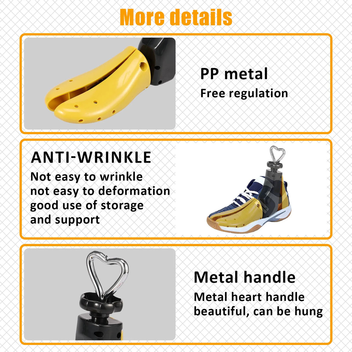 نقالة أحذية عالمية للنساء