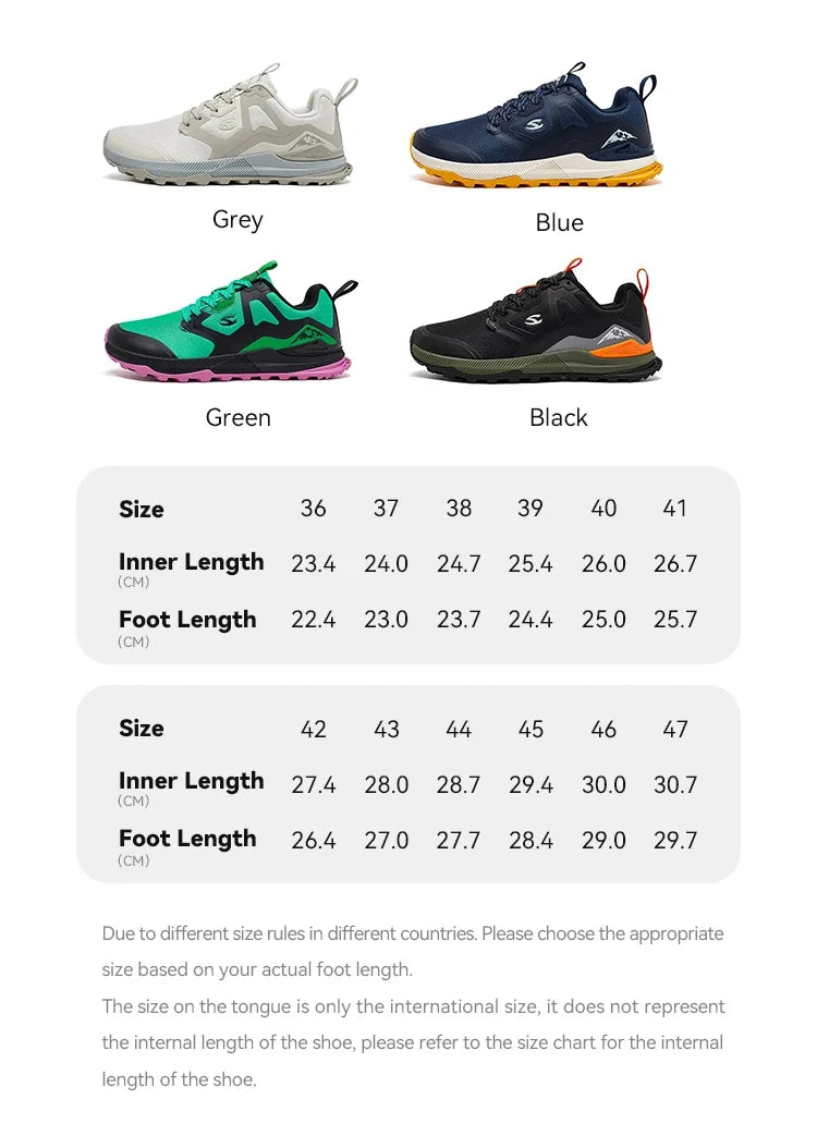 HOBIBEAR Explorer Trail Sneakers