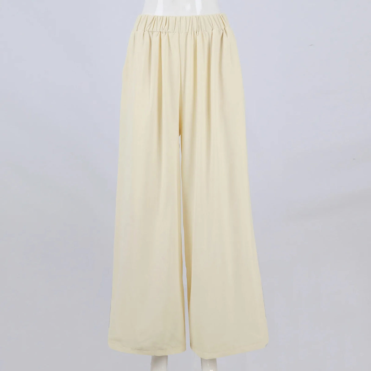 Women Wide Leg Cropped Pants with Pockets