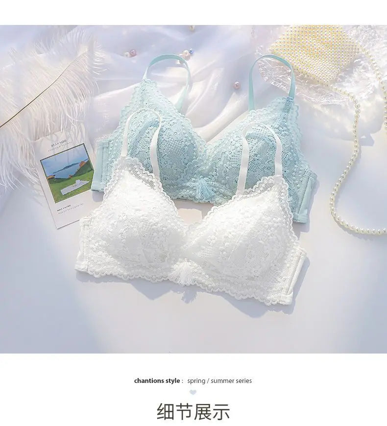 Women Ultra Thin Bra Set