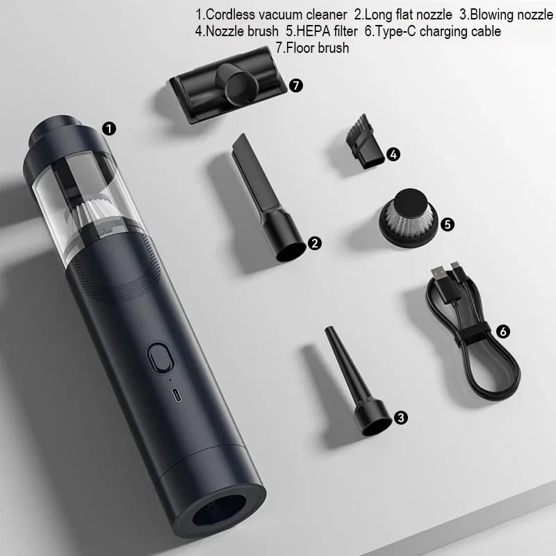 Mini Handheld Wireless Vacuum Cleaner