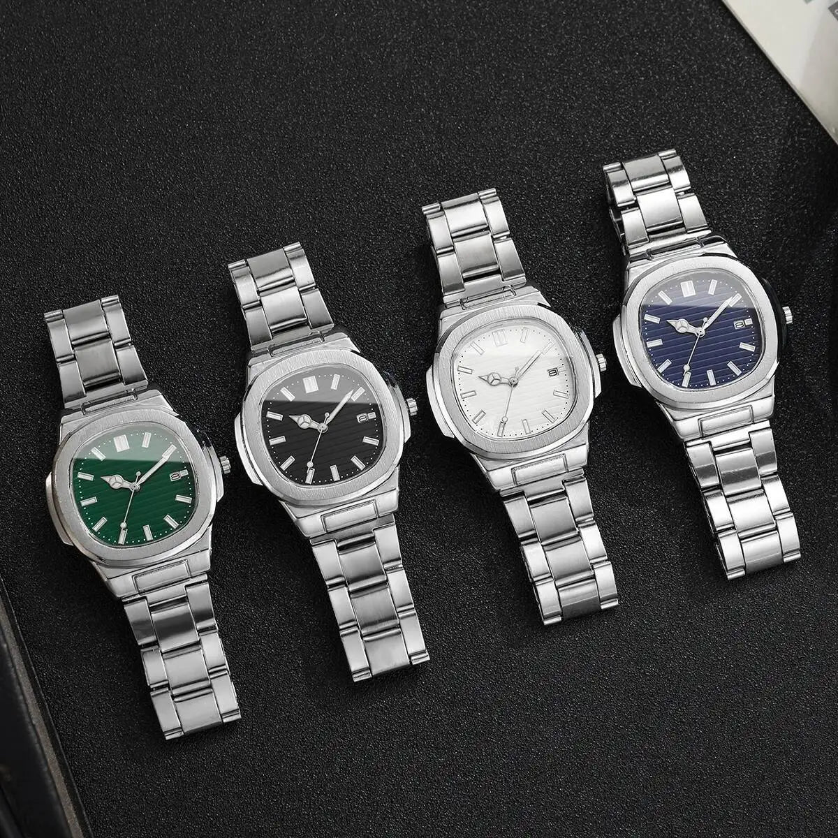 Men’s Square Dial Business Quartz Watch