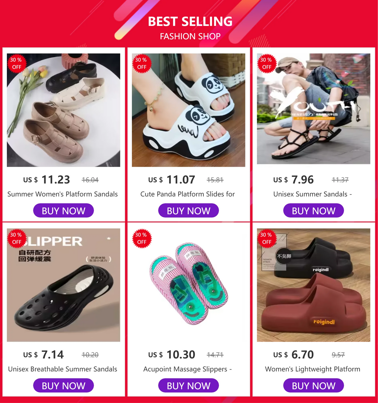 شباشب صيفية نسائية مانعة للانزلاق - شباشب للشاطئ والهواء الطلق