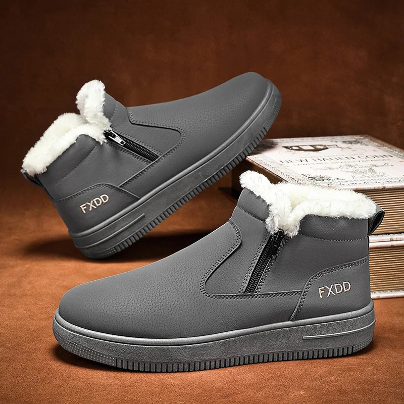 أحذية المطر الخارجية ذات النعل السميك للنساء