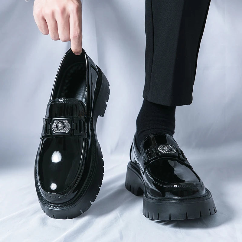 Men Comfortable Work Office Loafers