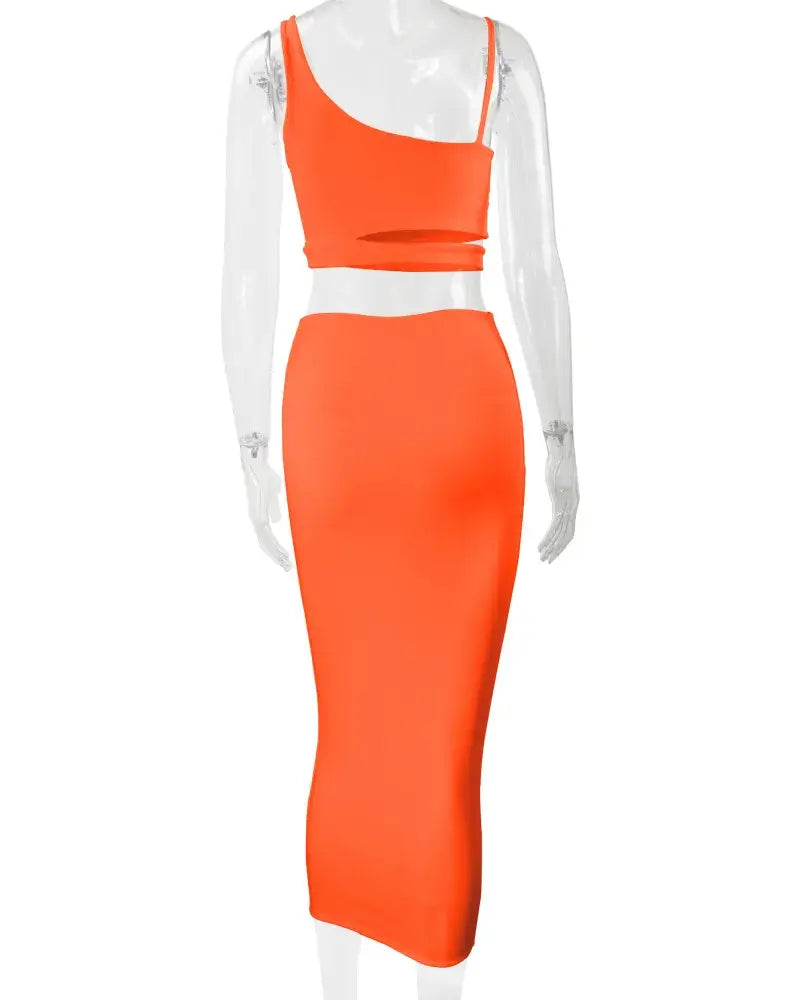 Chic Party Night Dress – Two Piece Set for Women