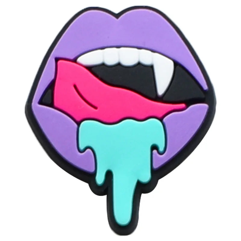 Women Skeleton Shoe Charms Halloween Style