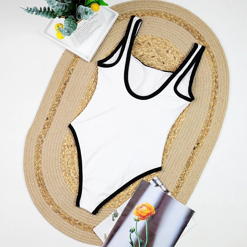 Vintage Bandeau Swimsuit