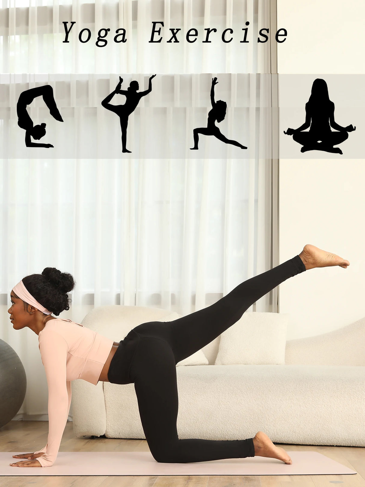 3-Pack Thermal Fleece Women's Leggings – High Waisted Winter Yoga Pants