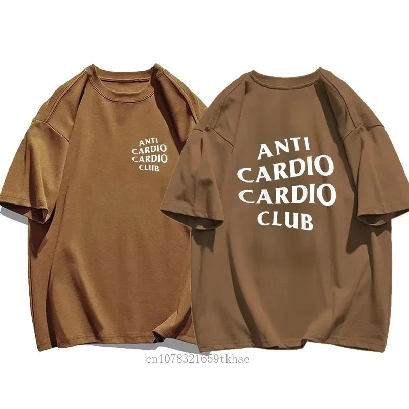 Plus Size Anti Cardio Club T-Shirt