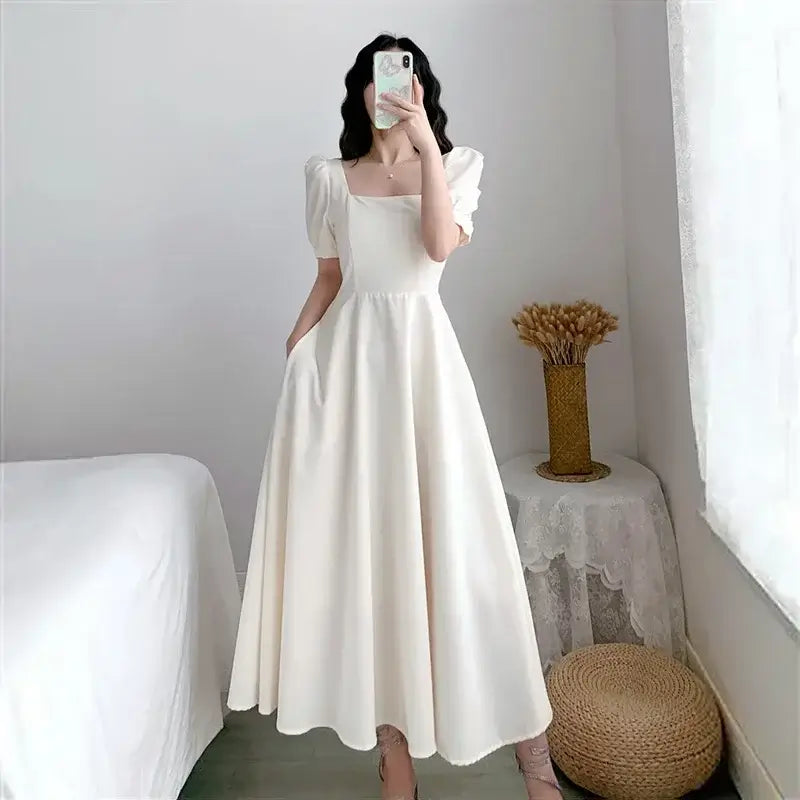 Women’s White Spring Dress
