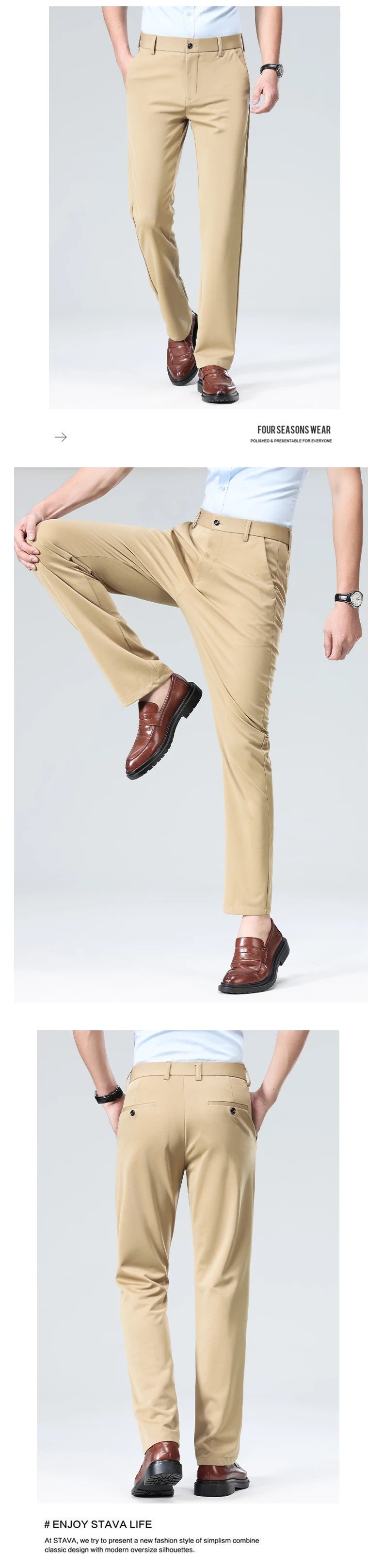 Men Summer Slim Pants