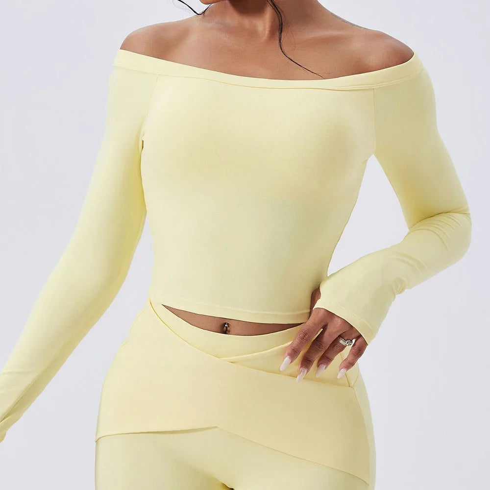 Women's Long Sleeve Workout Top