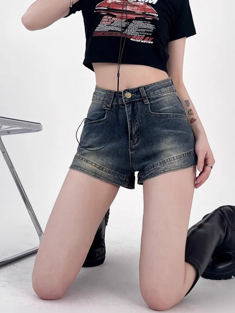 Women's Sexy Retro Denim Shorts