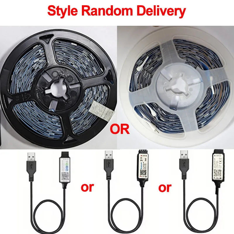 Smart Bluetooth LED Strip Lights – App & Remote Control