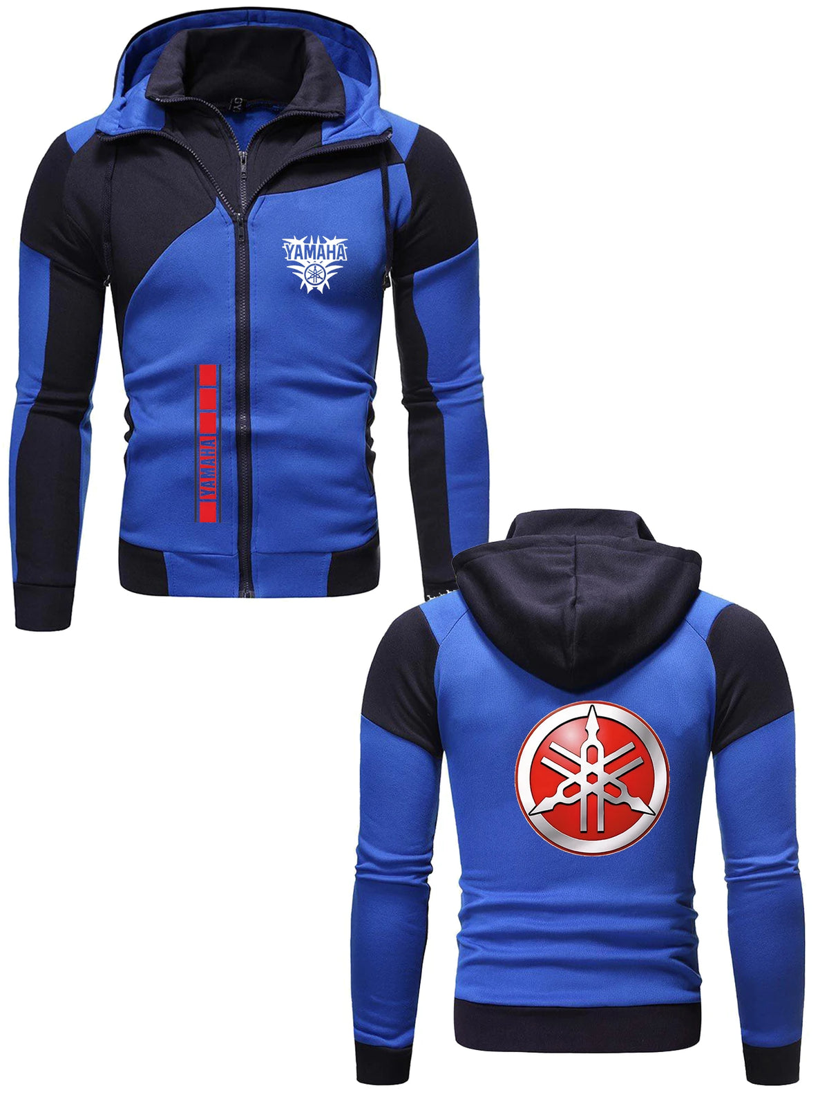 Yamaha Logo Zip-Up Hoodie