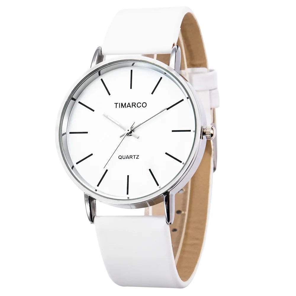 Women’s Minimalist Silver Quartz Watch