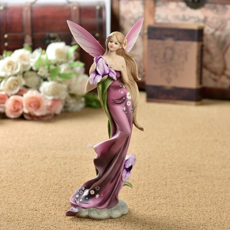 Luxury Resin Angel Figurine Decor