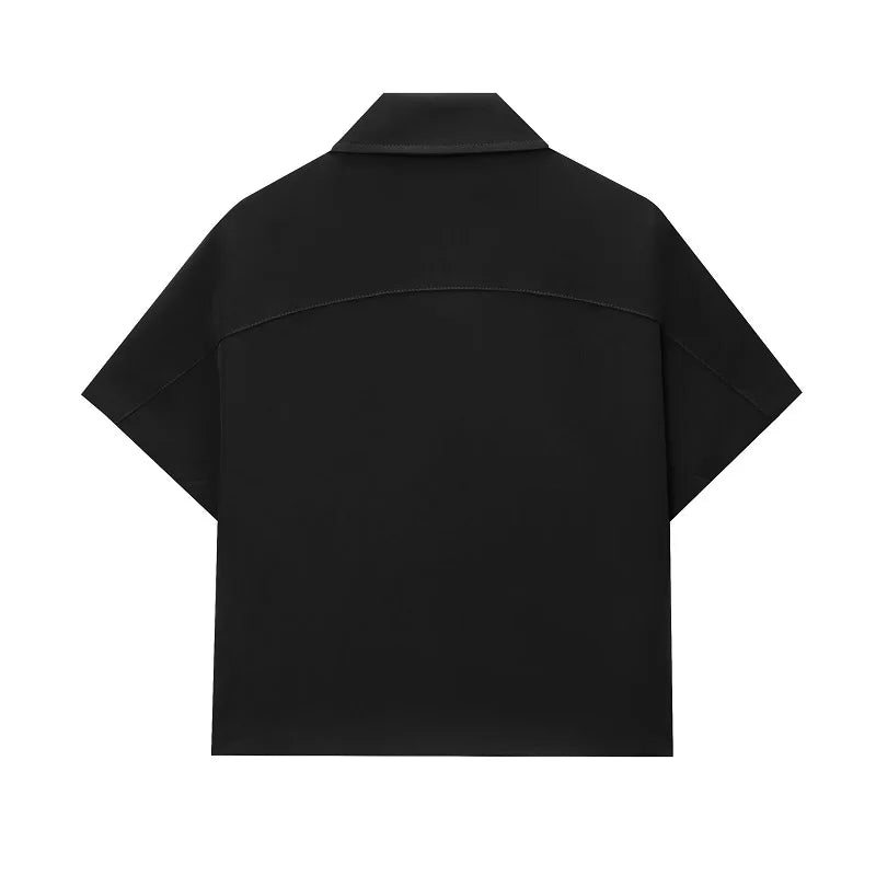 MUJER Cropped Varsity Women's Zipper Jacket