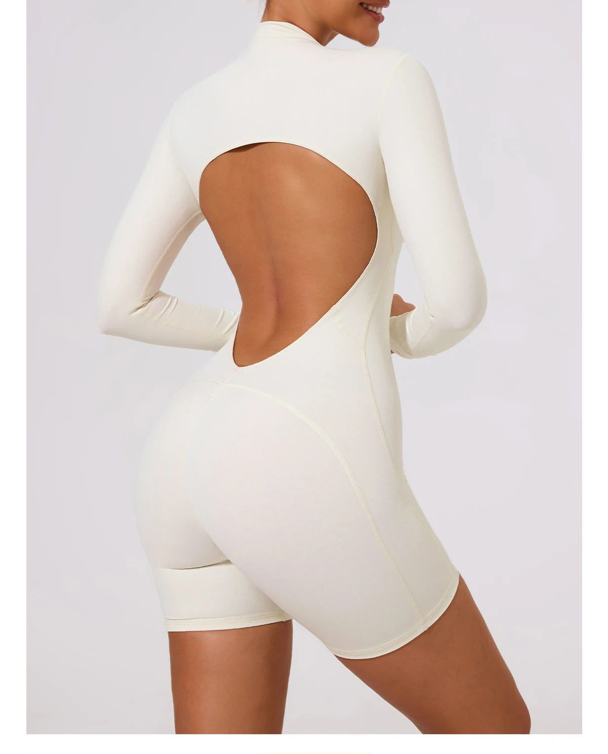 SculptZip Activewear Jumpsuit