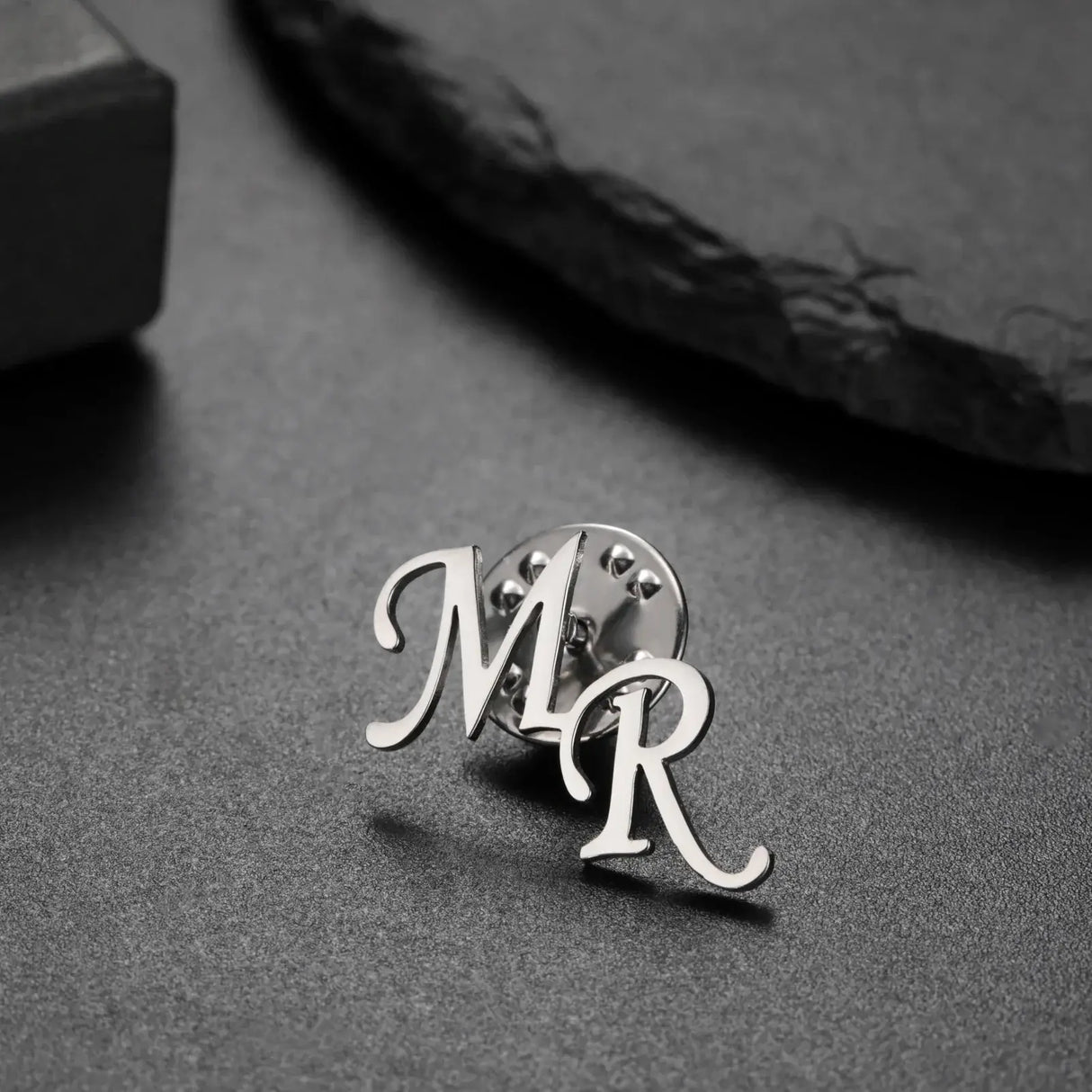 Skyrim Custom Initials Brooch Stainless