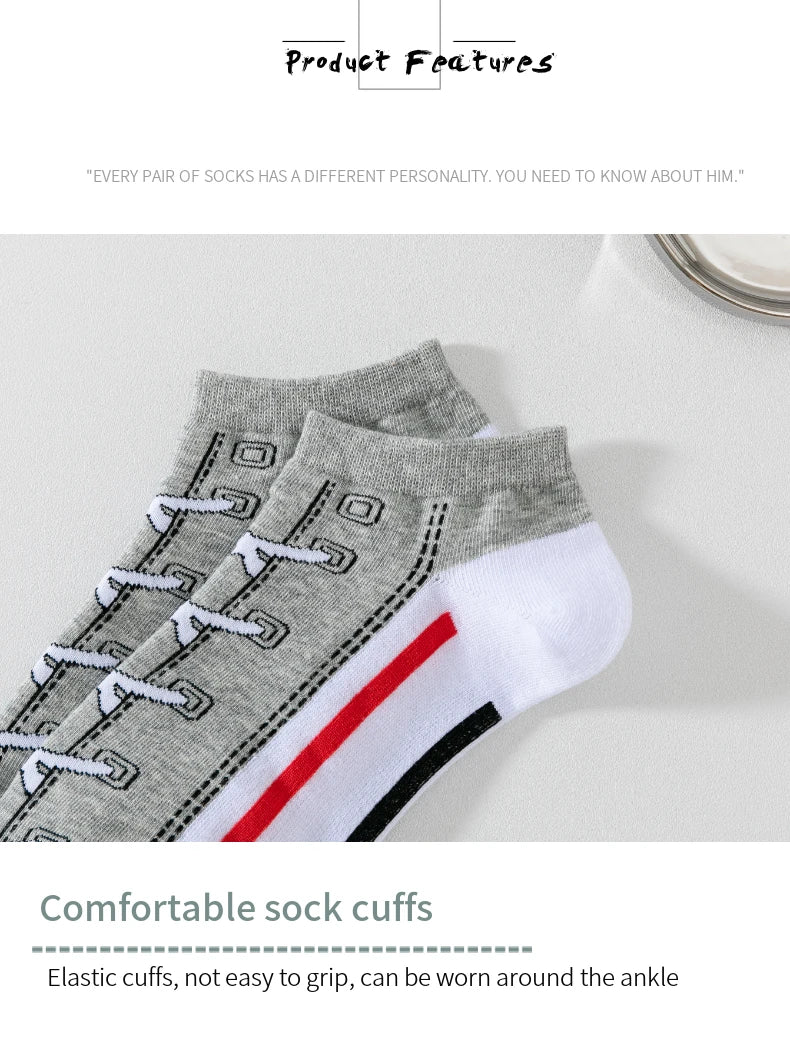 Men’s Sports Socks (5 Pairs)